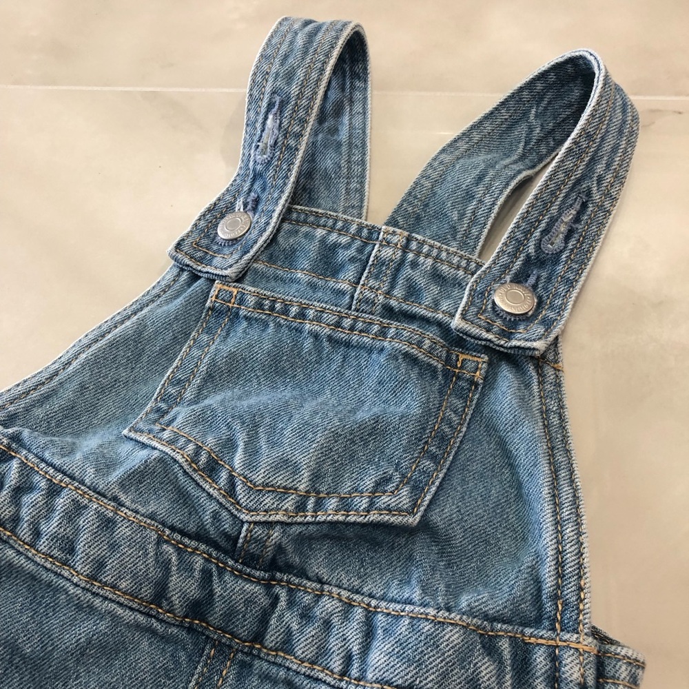 Baby Blue Denim Overalls